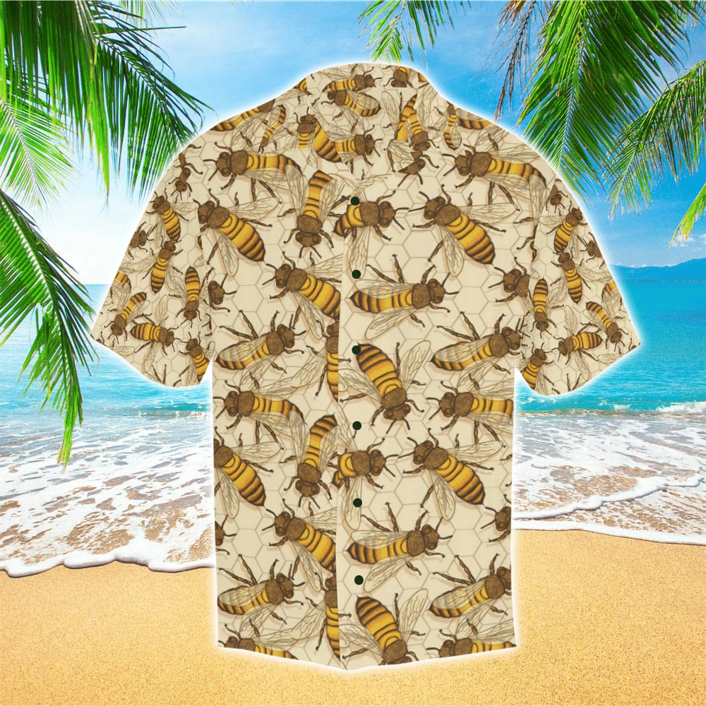 Bees Shirt Bees Hawaiian Shirt For Bees Lovers Shirt for Men and Women