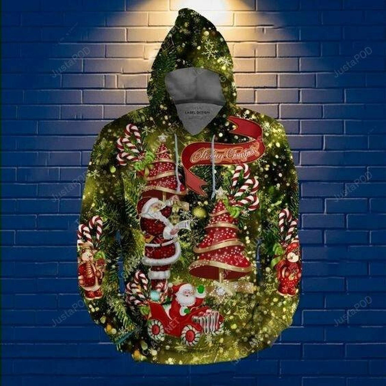 Believe In Magic Of Christmas Santa Claus 3d All Print Hoodie