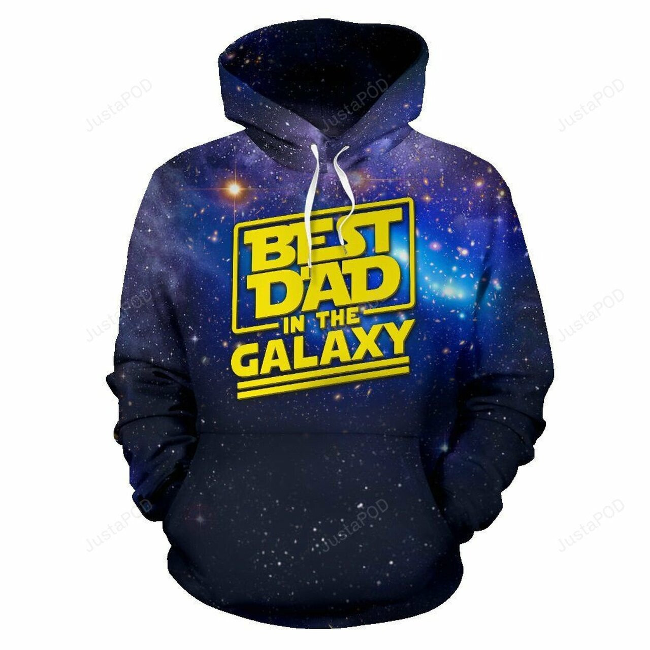 Best Dad In The Galaxy 3d All Over Print Hoodie