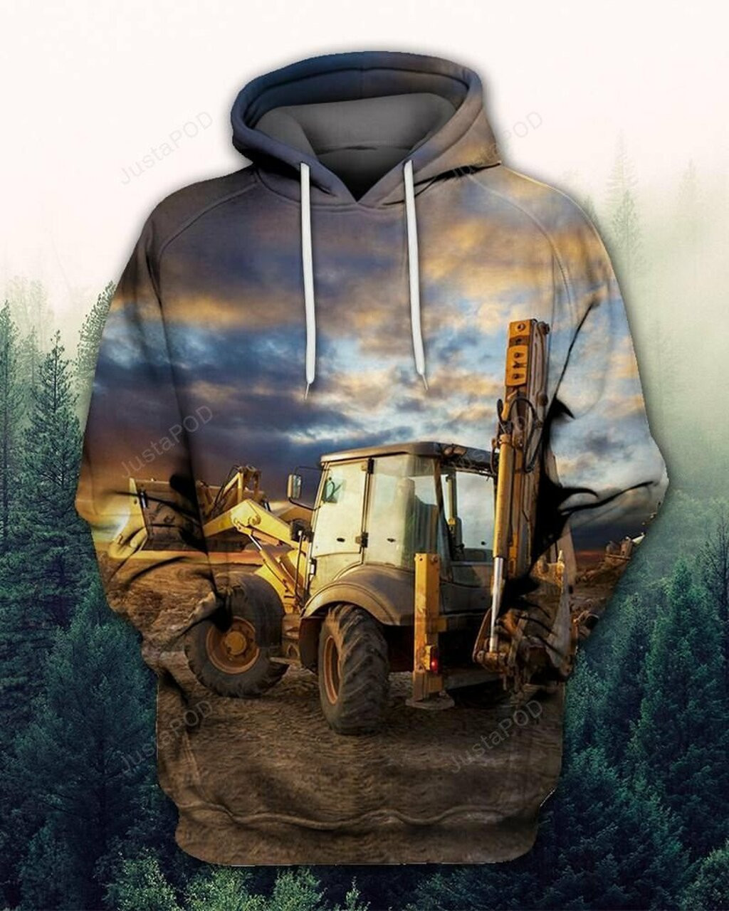 Best Friend Of Heavy Equipment Operator 3d All Over Print Hoodie