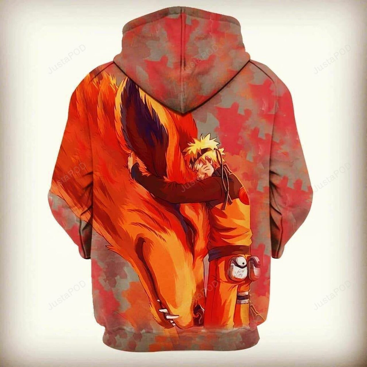 Best Friends Naruto Charka Nine Tailed Fox 3d All Over Print Hoodie