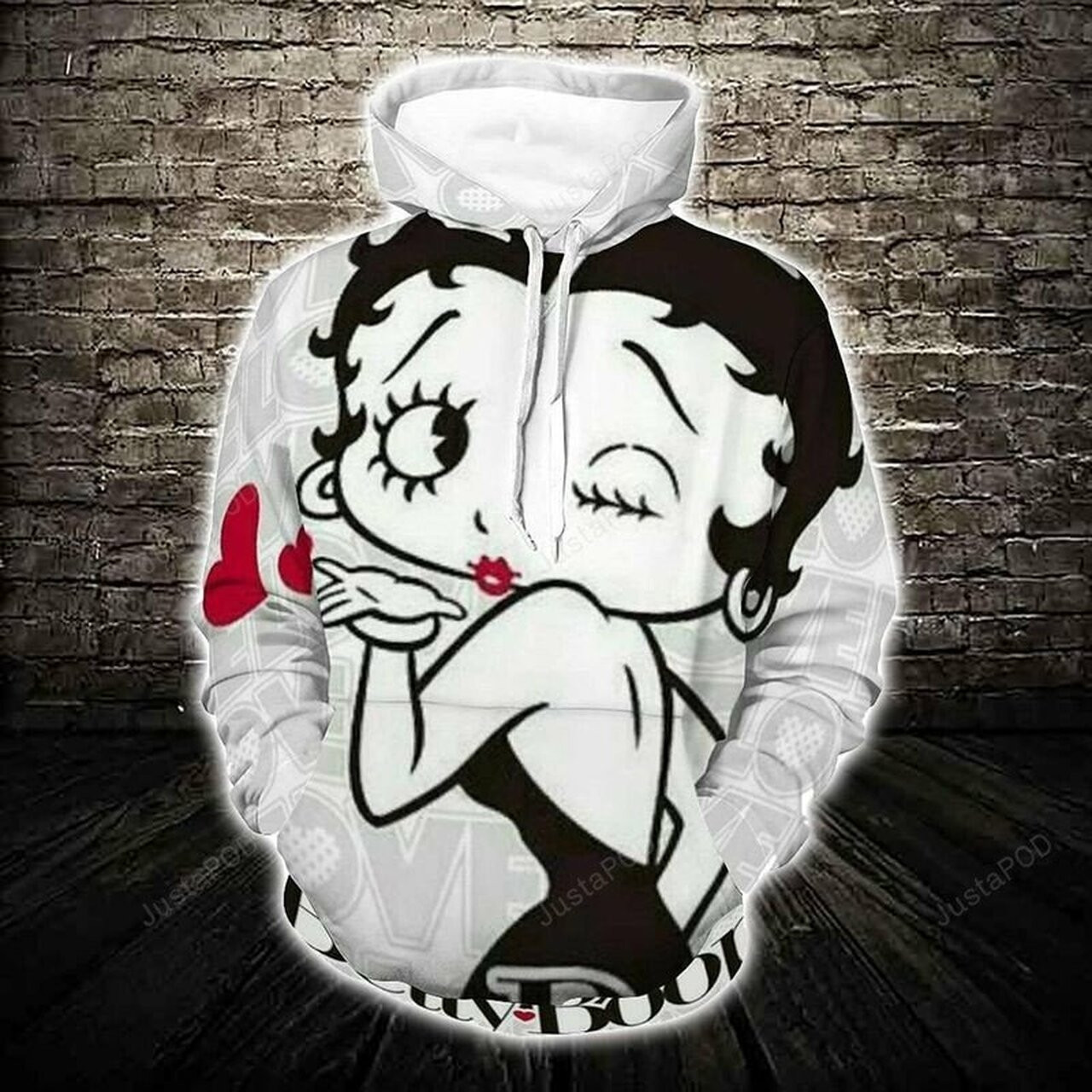 Betty Boop Classic 3d All Over Print Hoodie