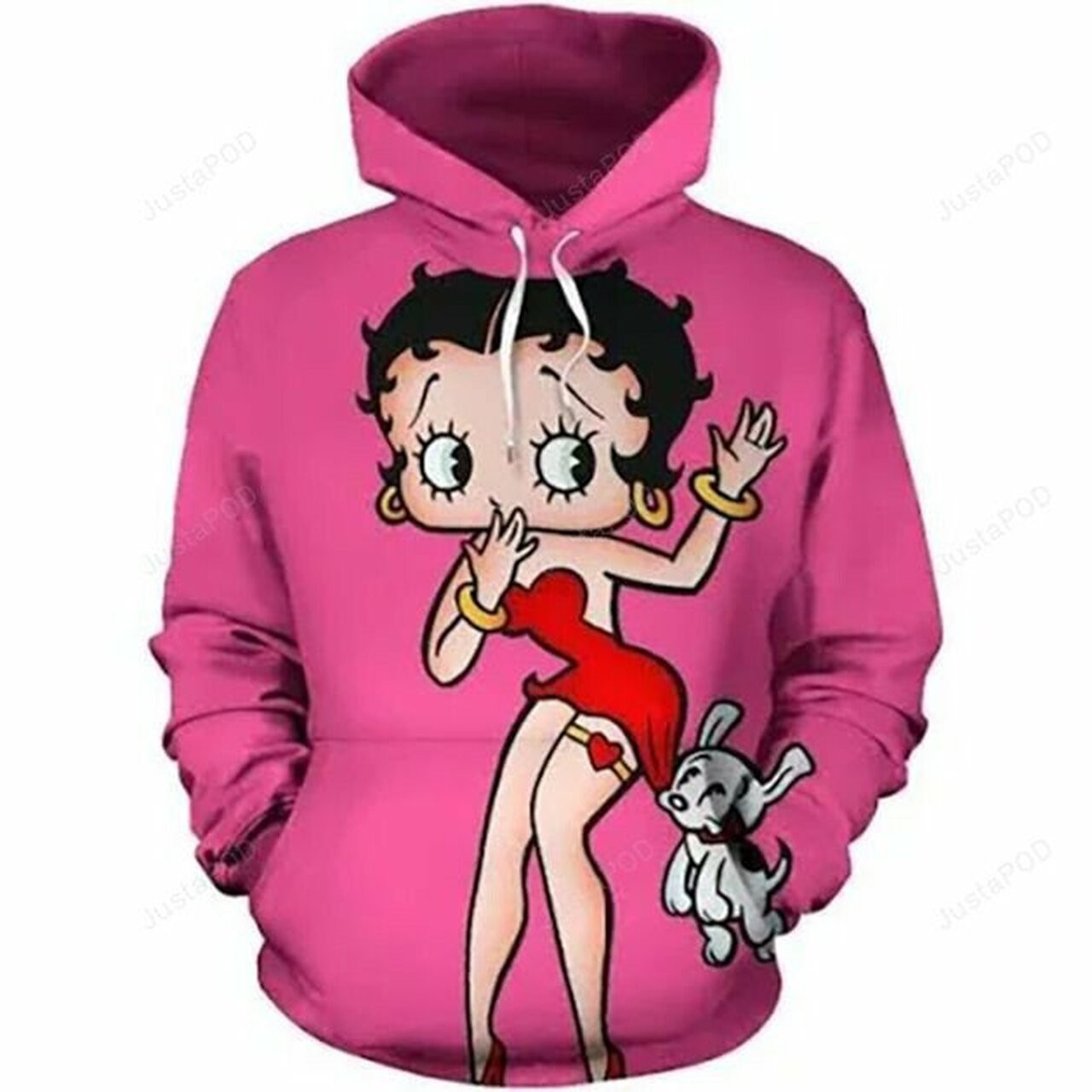 Betty Boop Classic Ix 3d All Over Print Hoodie