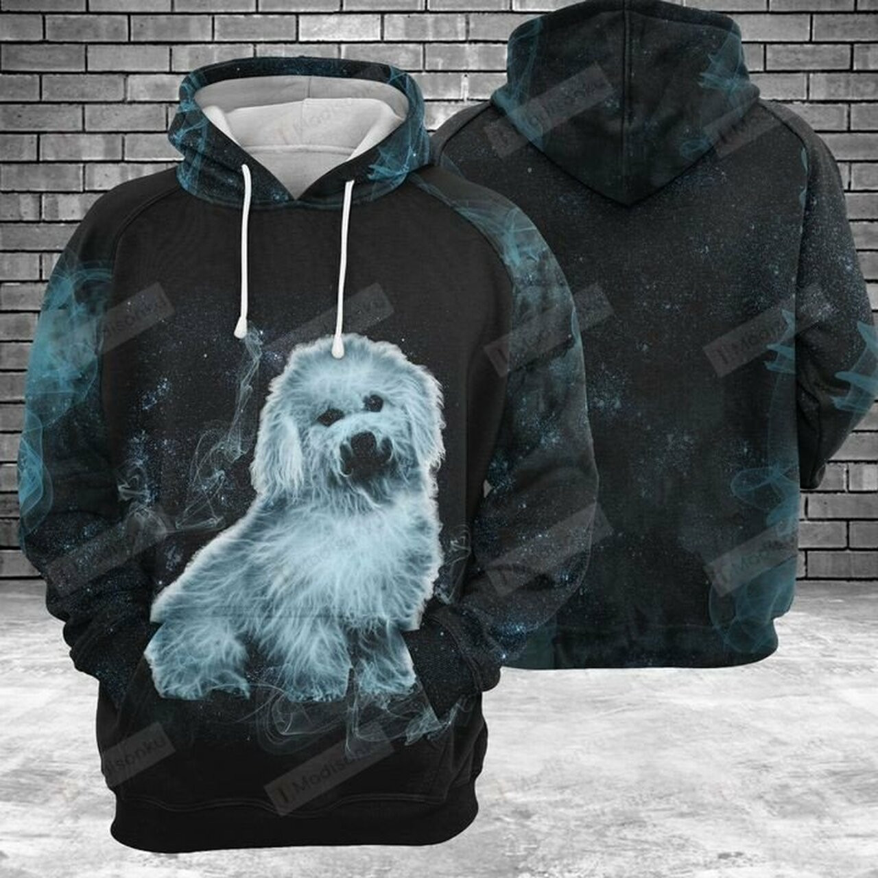 Bichon Frise Galaxy 3d All Over Print Hoodie