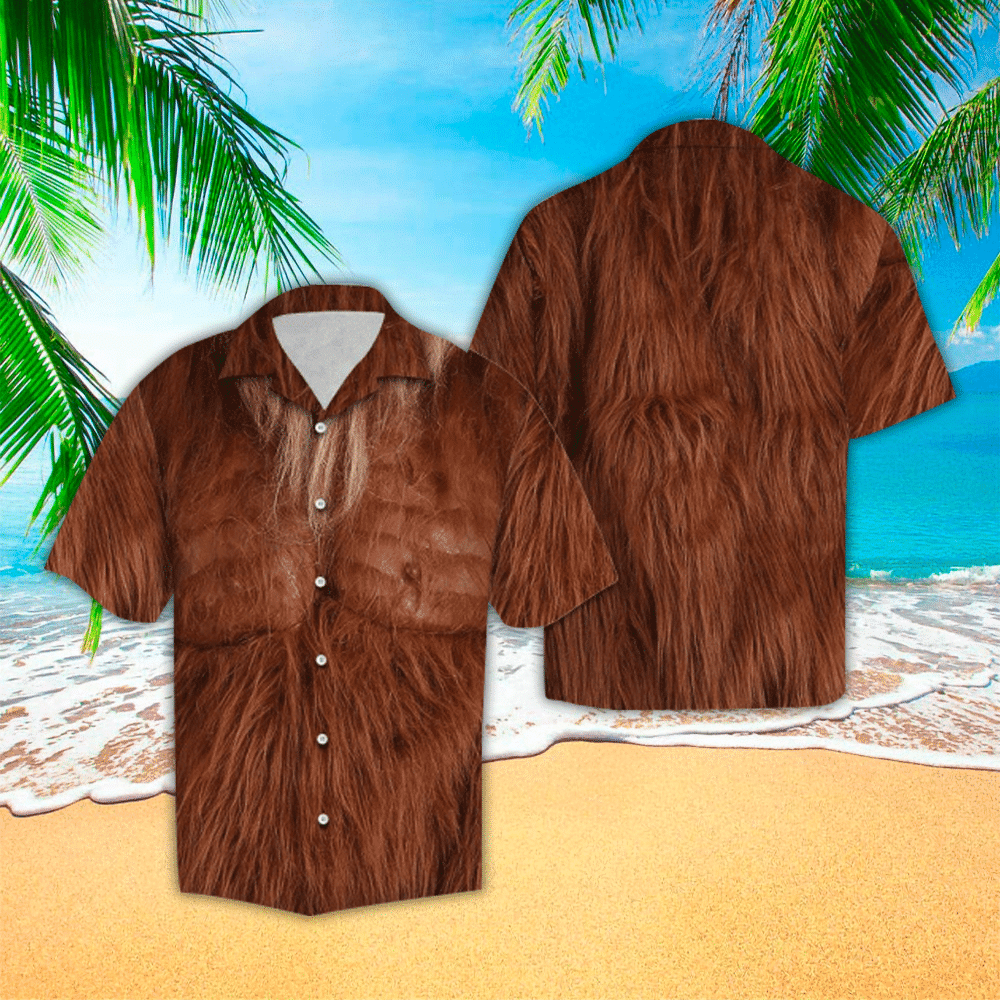 Bigfoot Hawaiian Shirt Perfect Bigfoot Clothing Shirt For Men and Women