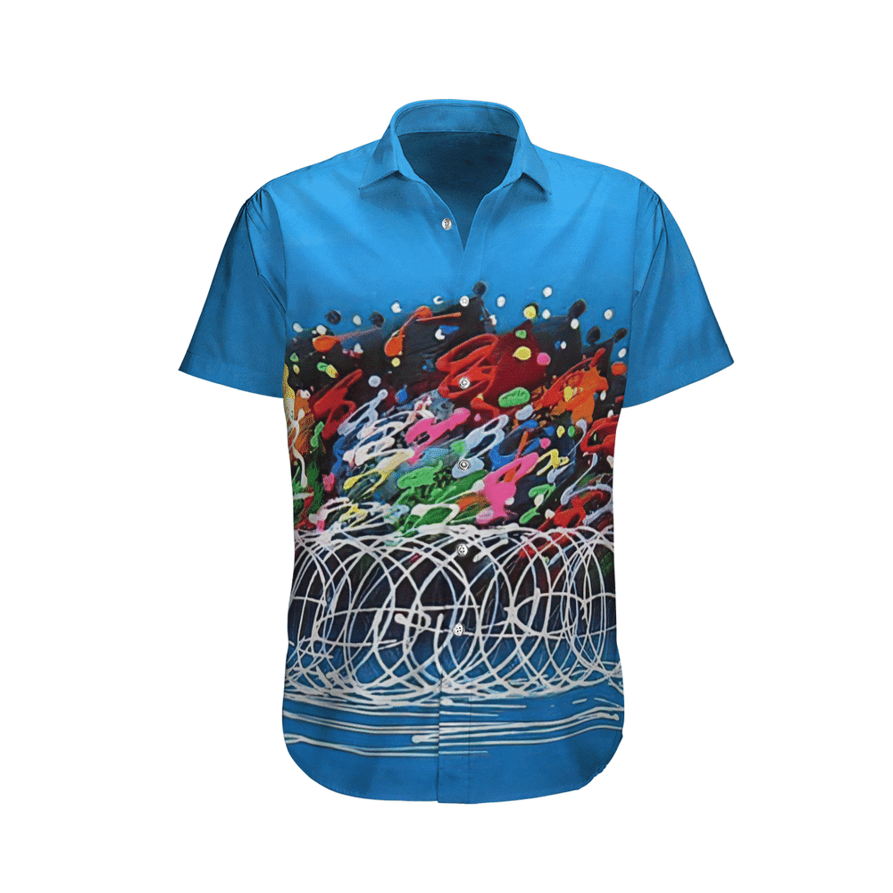 Bike Aloha Hawaiian Shirt Colorful Short Sleeve Summer Beach Casual Shirt For Men And Women