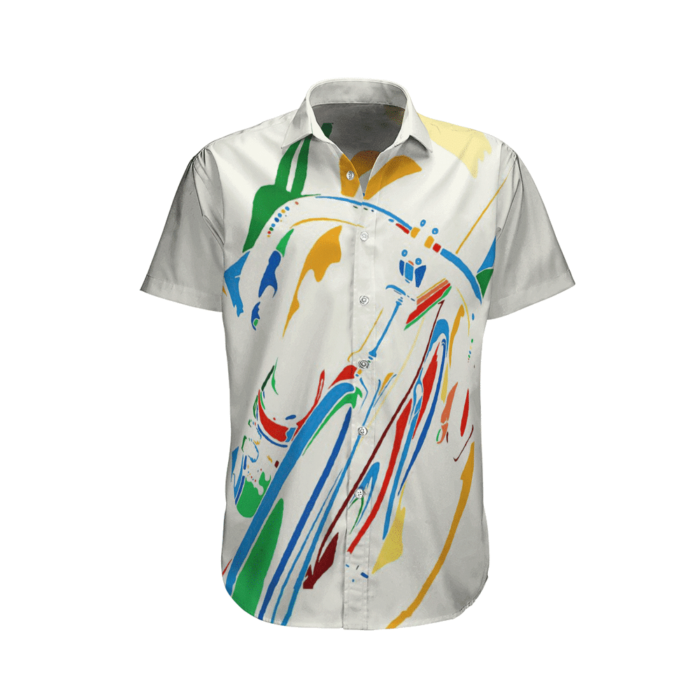 Bike Aloha Hawaiian Shirt Colorful Short Sleeve Summer Beach Casual Shirt For Men And Women