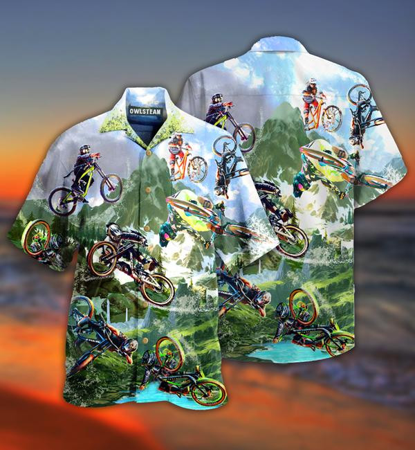 Bike Don't Follow Me You Won't Make It Edition - Hawaiian Shirt - Hawaiian Shirt For Men