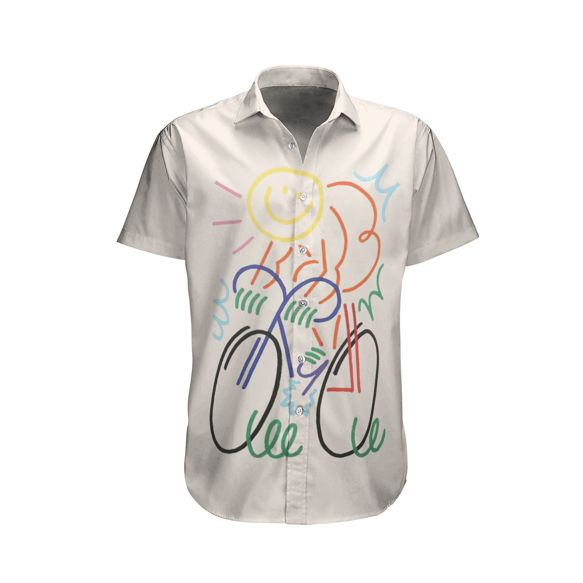 Bike Hawaiian Shirt - Hawaiian Shirt For Men