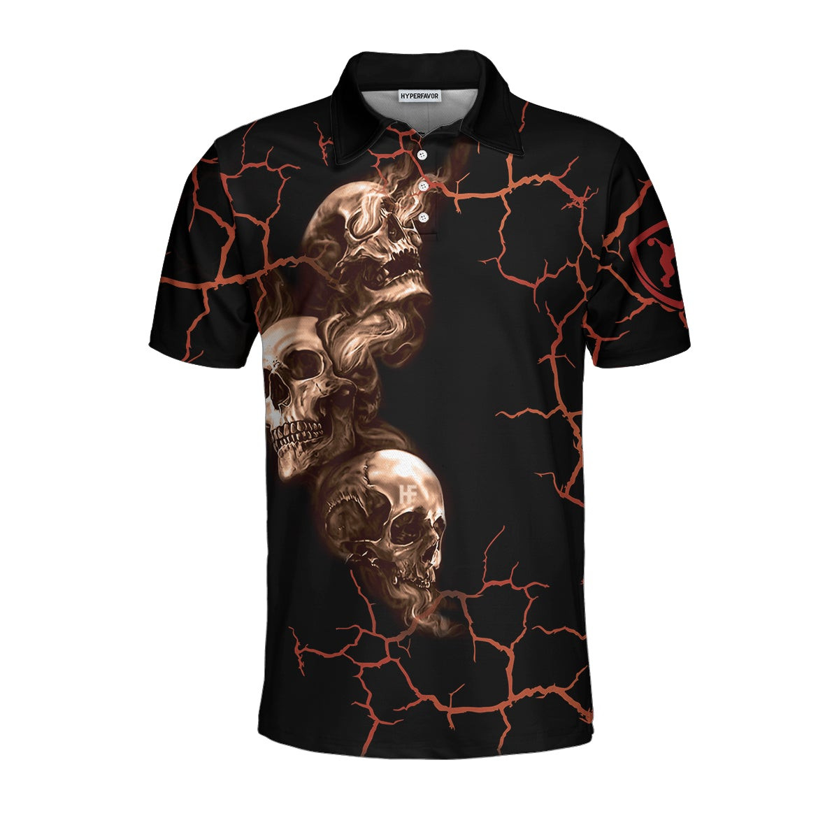 Billiard Aim Shoot Polo Shirt Scary Skull Billiards Shirt For Men Best Halloween Billiards Gift Idea