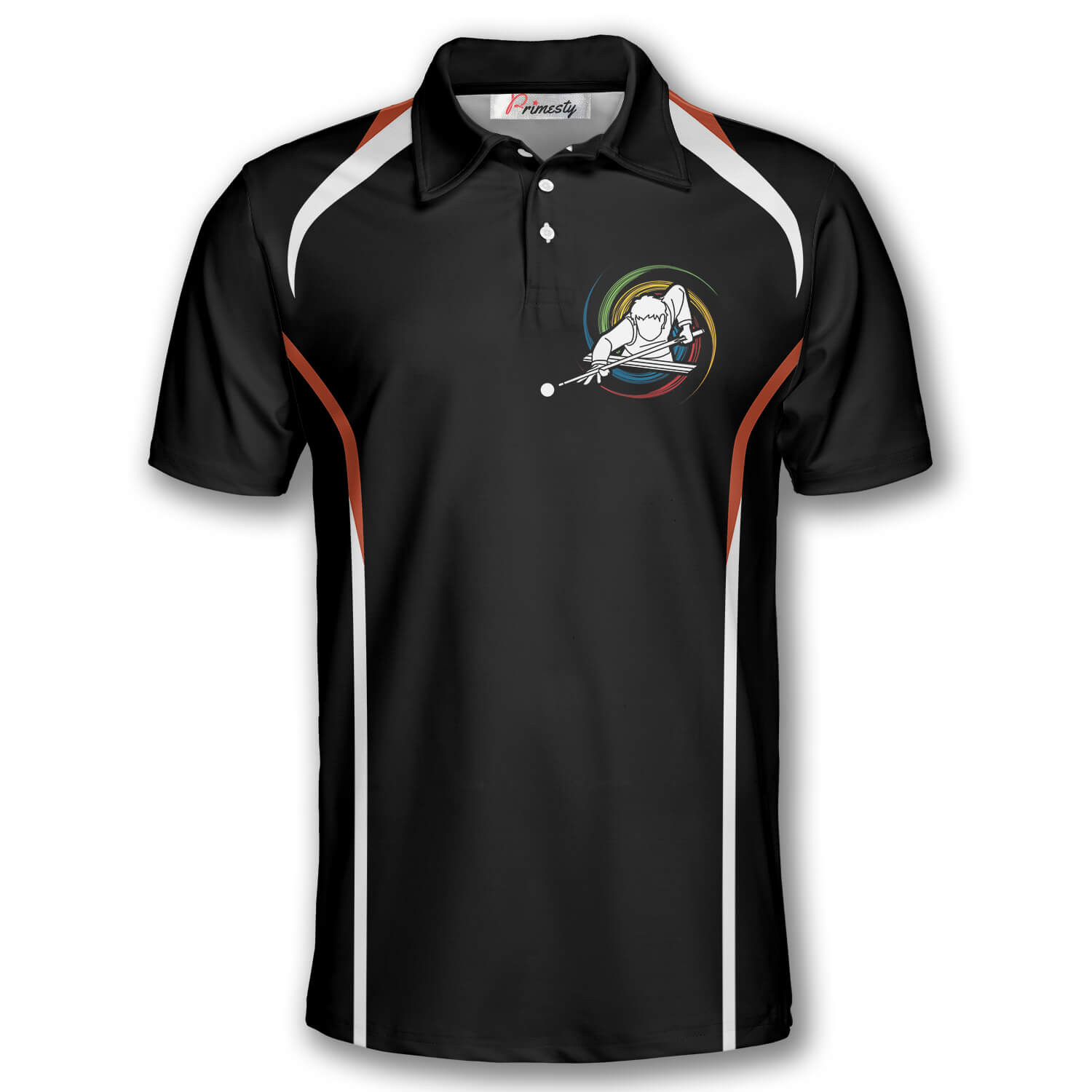 Billiards I Play Pool So I Dont Choke People Black Background Billiard Shirts for Men Billiard Polo Shirt