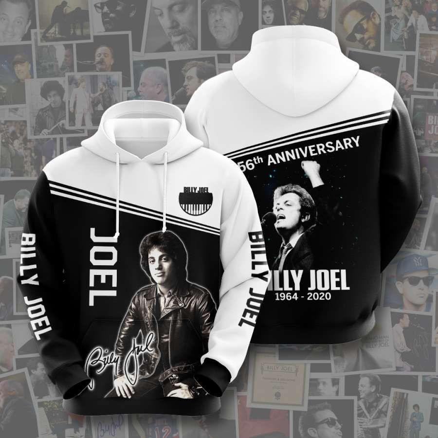 Billy Joel No191 Custom Hoodie 3D All Over Print