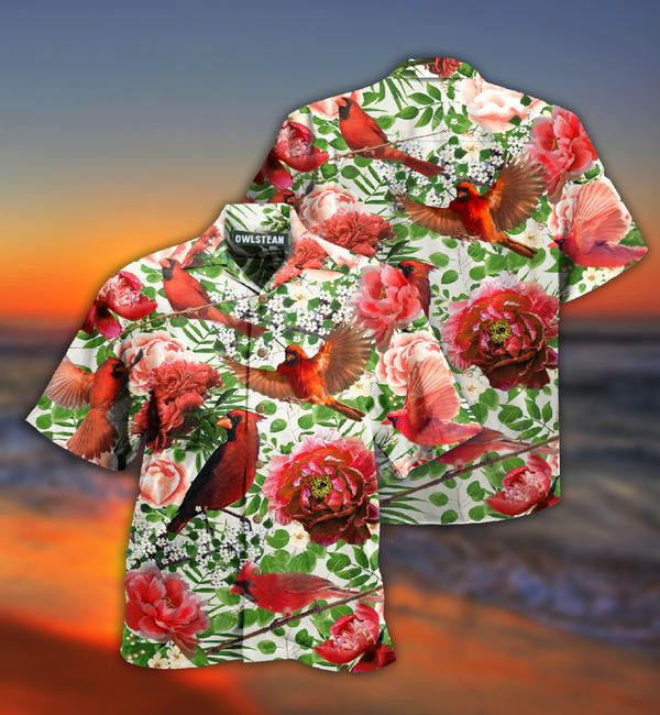 Bird Don't You Know Peony Blossoms Edition - Hawaiian Shirt - Hawaiian Shirt For Men