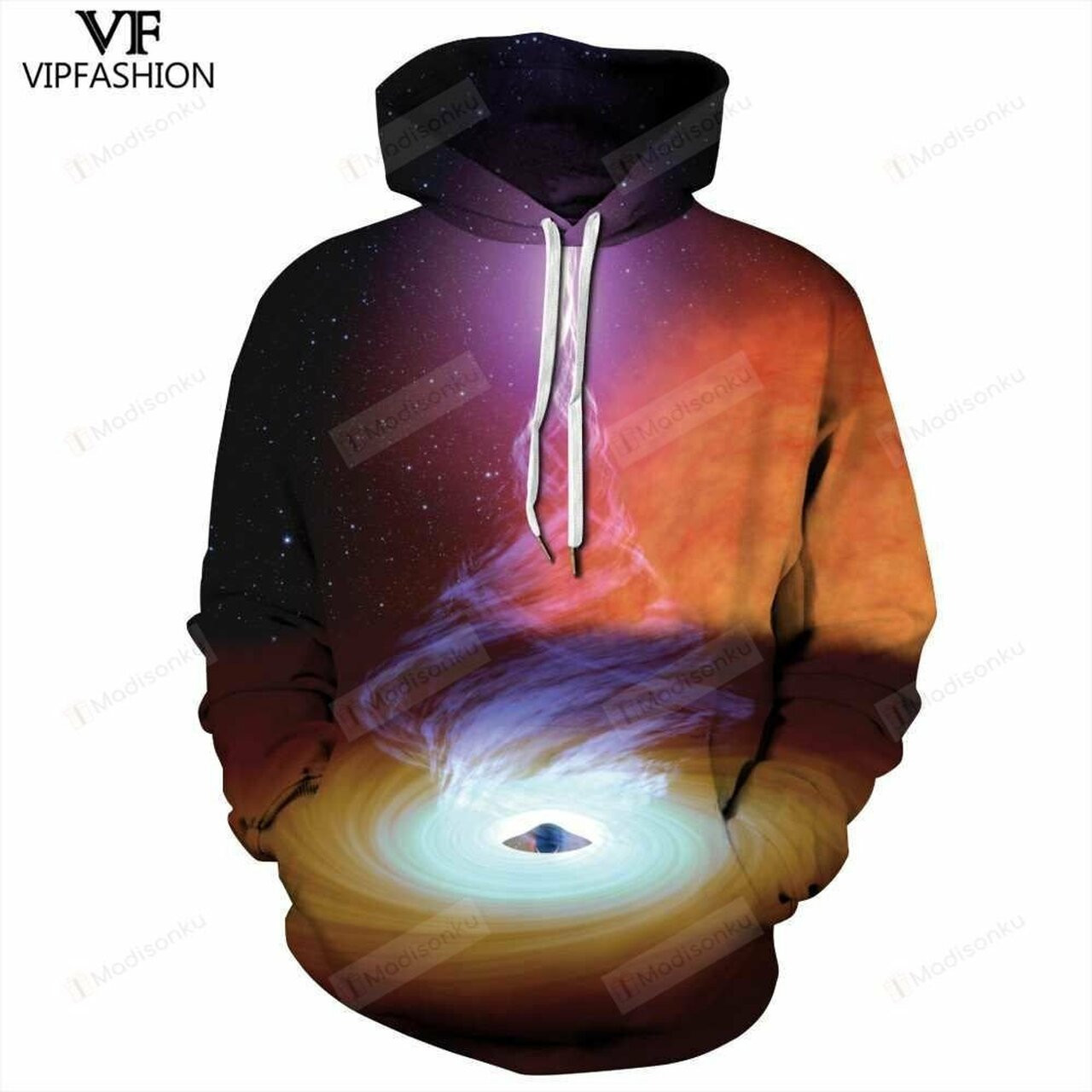 Black Hole 3d All Print Hoodie