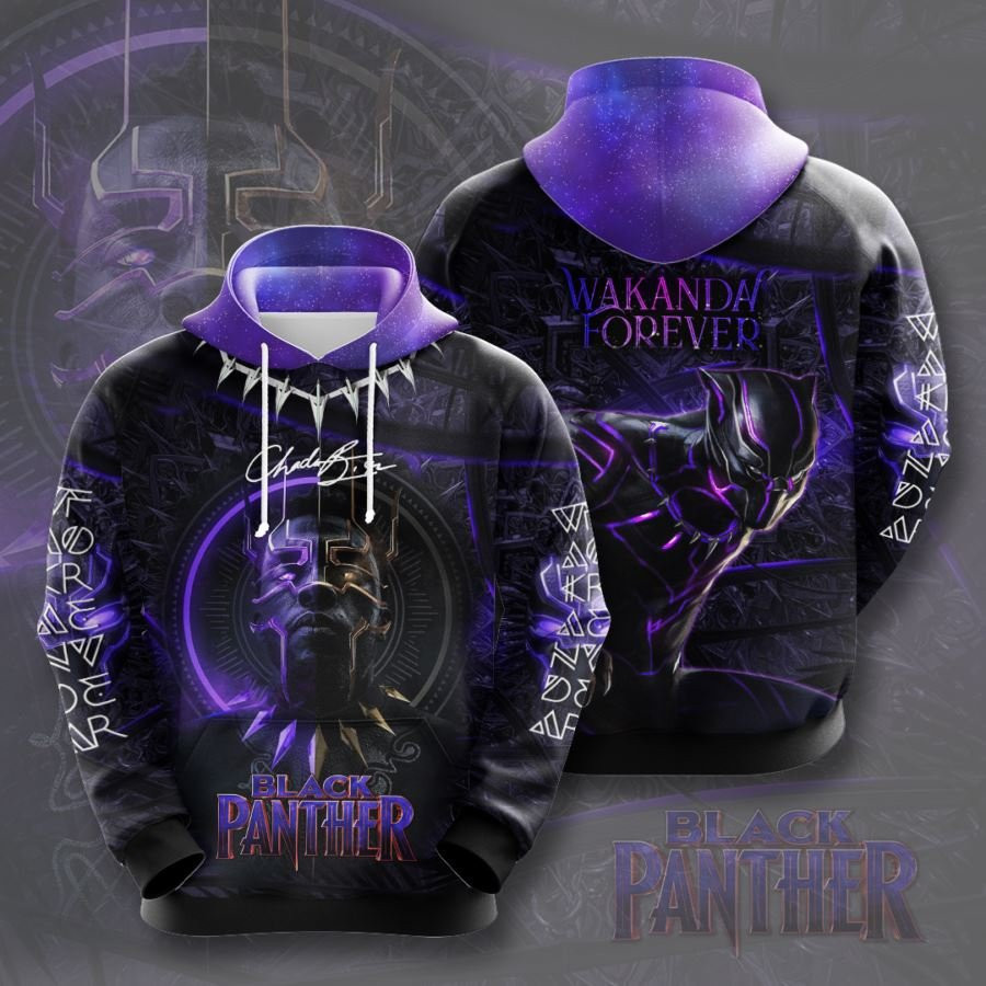 Black Panther No194 Custom Hoodie 3D