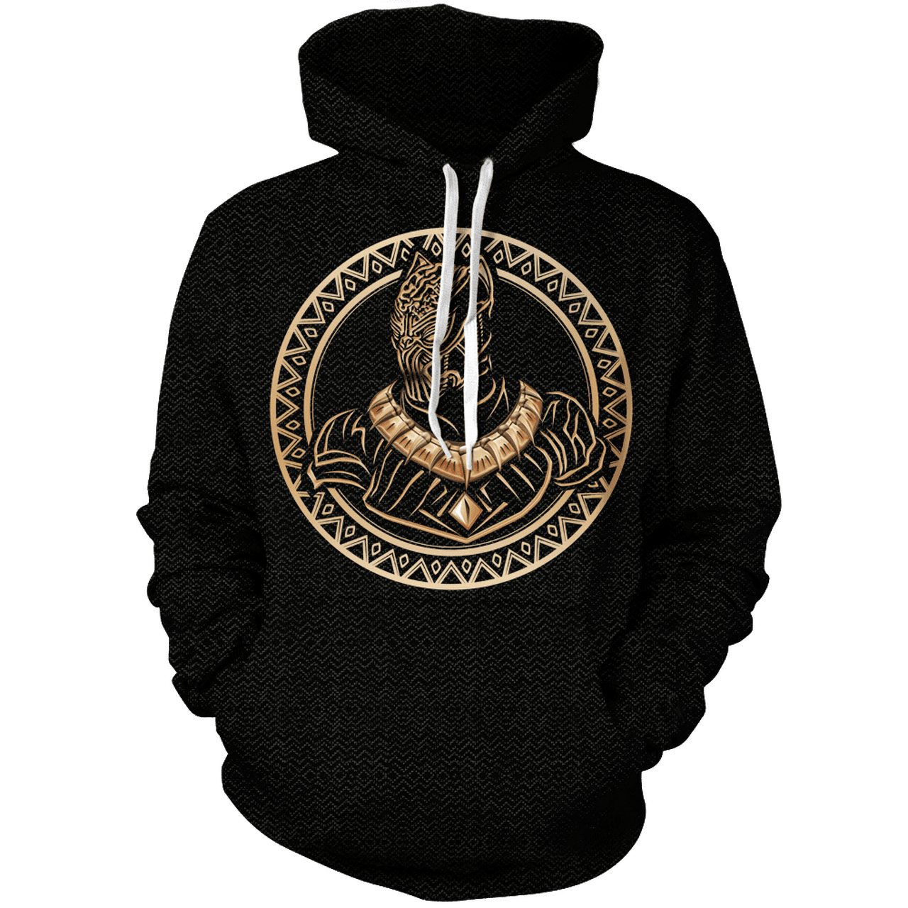 Black Panther Tribal 3d All Over Print Hoodie