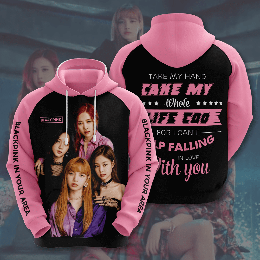 Black Pink No197 Custom Hoodie 3D