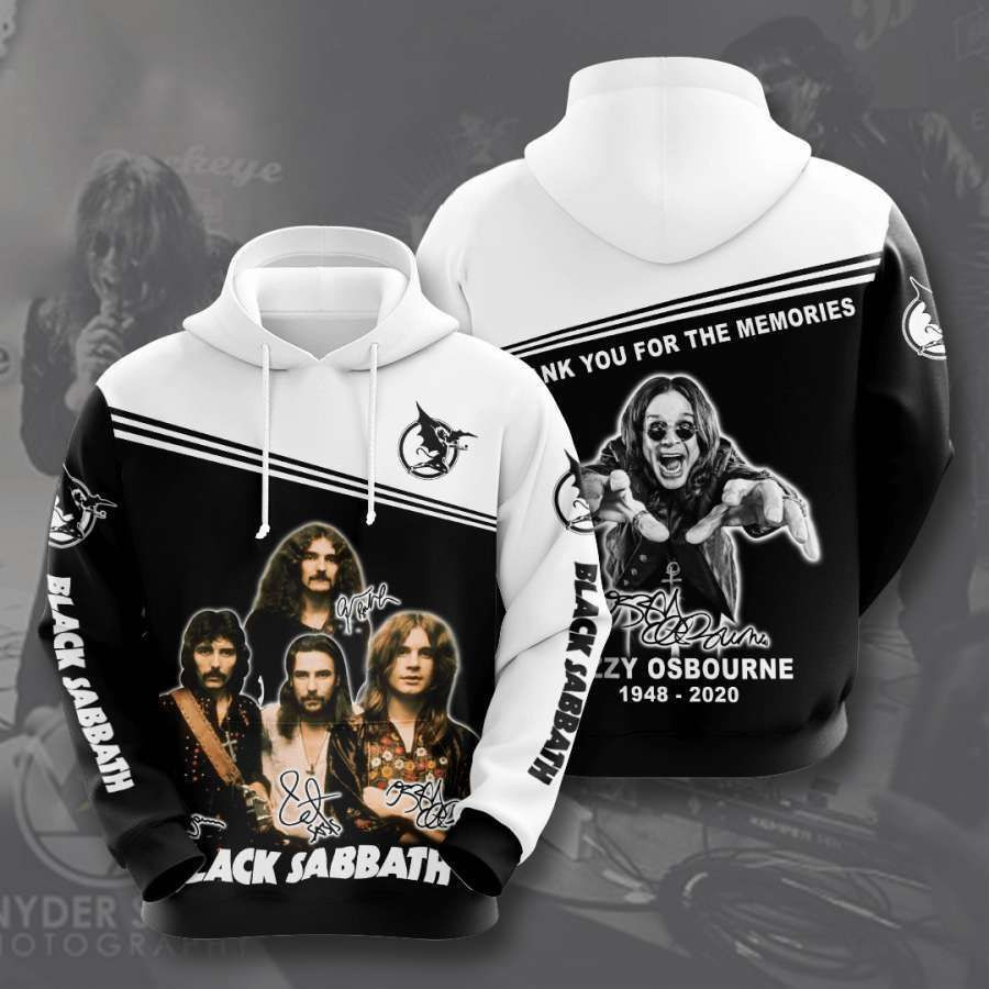 Black Sabbath No198 Custom Hoodie 3D All Over Print