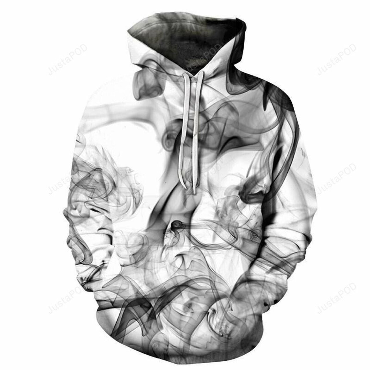 Black Smoke 3d All Over Print Hoodie