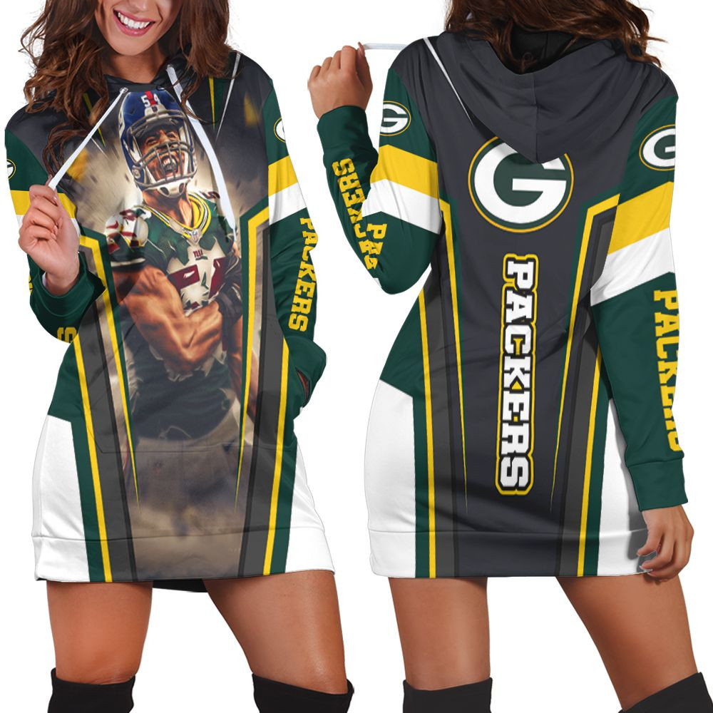 Blake Martinez 58 New York Giants Green Bay Packers For Fans Hoodie Dress Sweater Dress Sweatshirt Dress