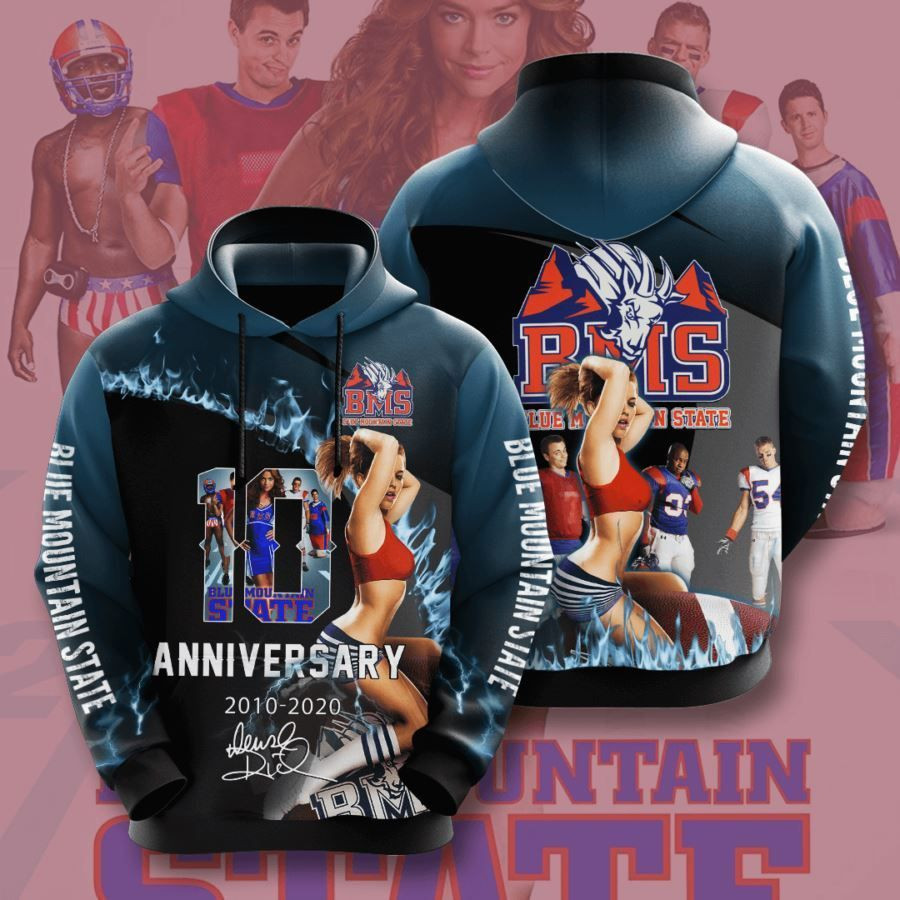 Blue Mountain State No201 Custom Hoodie 3D All Over Print