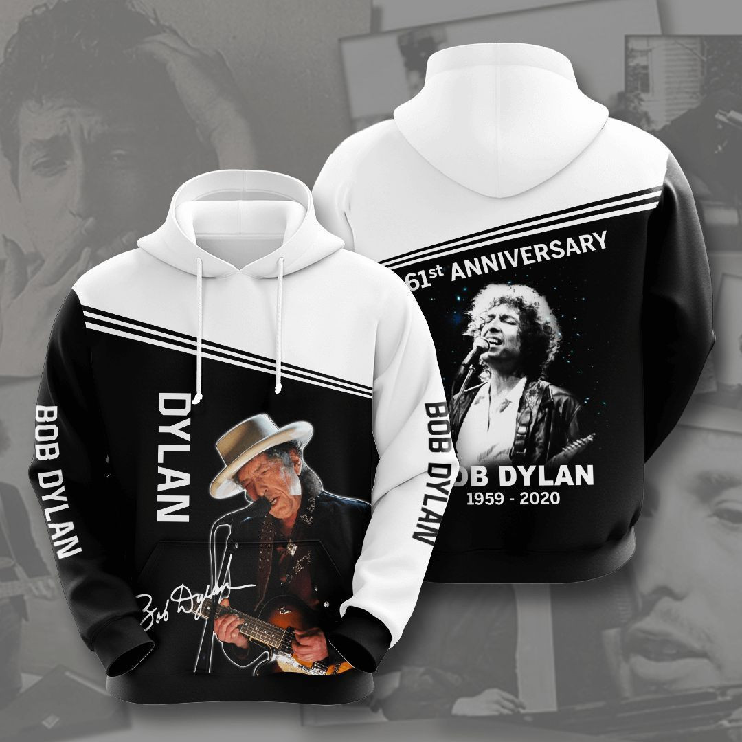 Bob Dylan No204 Custom Hoodie 3D All Over Print