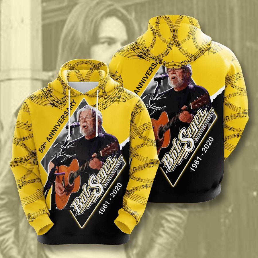 Bob Seger No206 Custom Hoodie 3D All Over Print