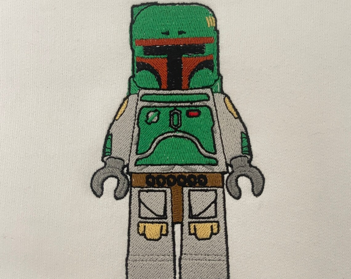 Boba Fett Star Wars Embroidery Sweatshirt