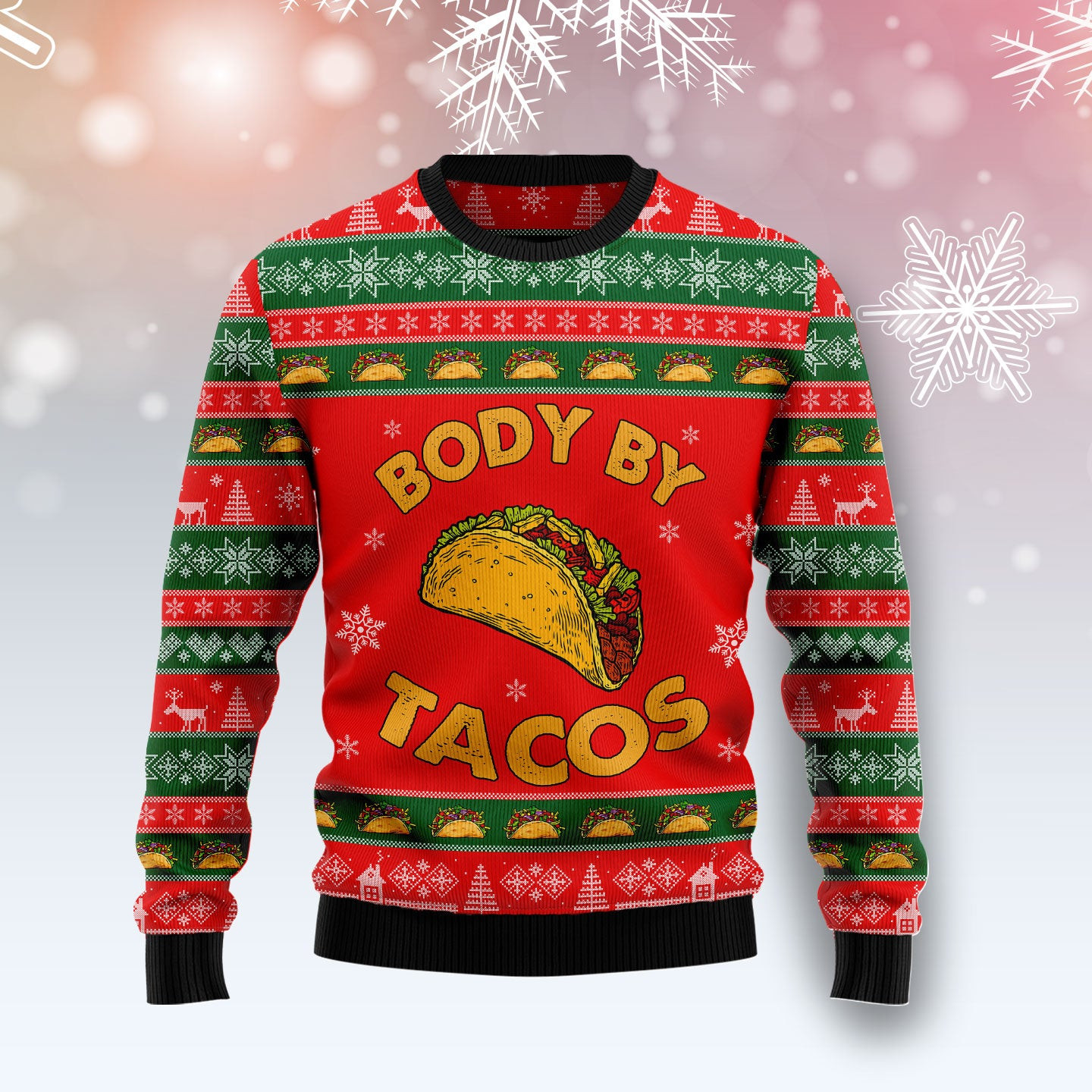 Body By Taco Ugly Christmas Sweater