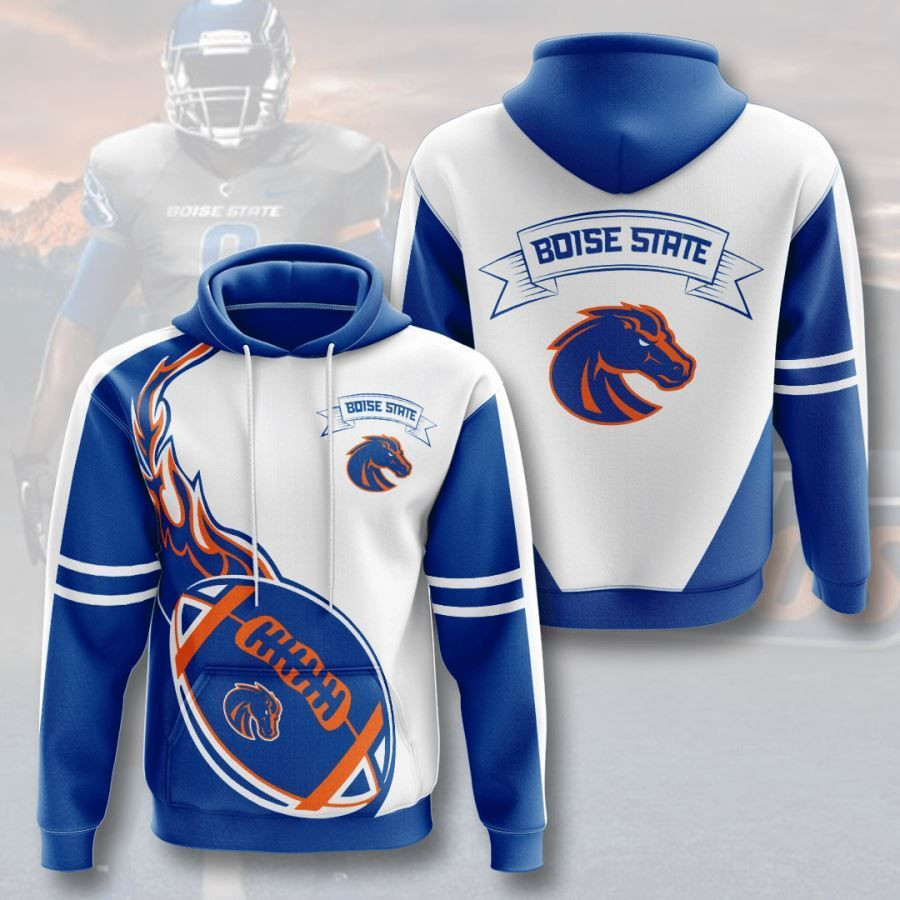 Boise State Broncos No209 Custom Hoodie 3D All Over Print