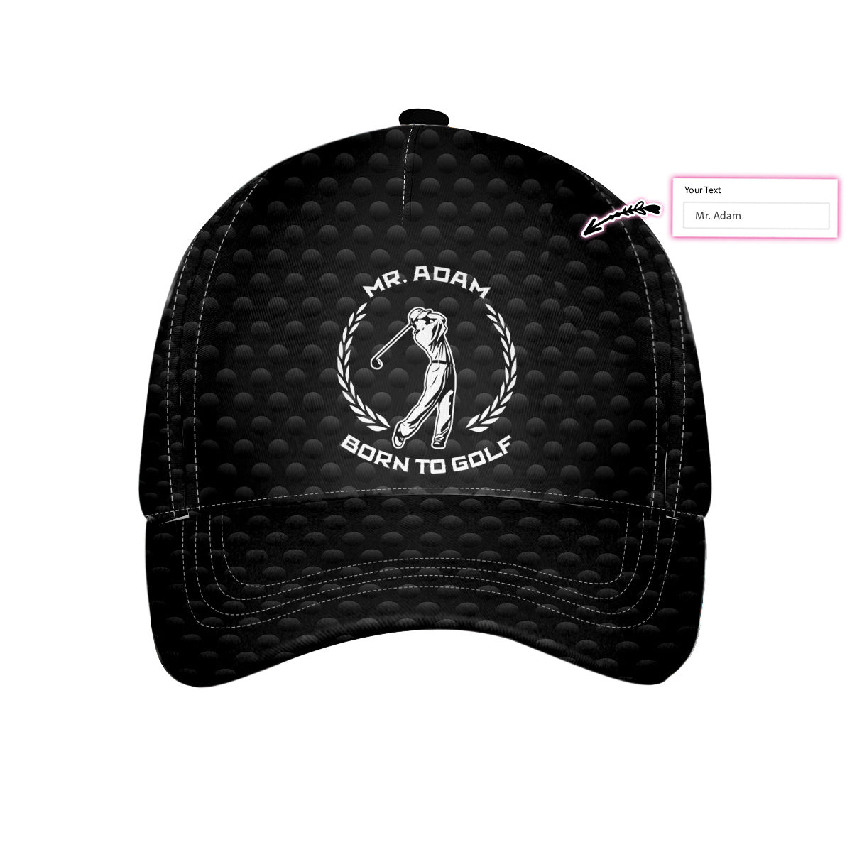 Born To Golf Cap Custom Cap