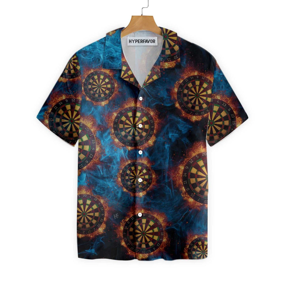 Born To Play Dart Forced To Work Hawaiian Shirt