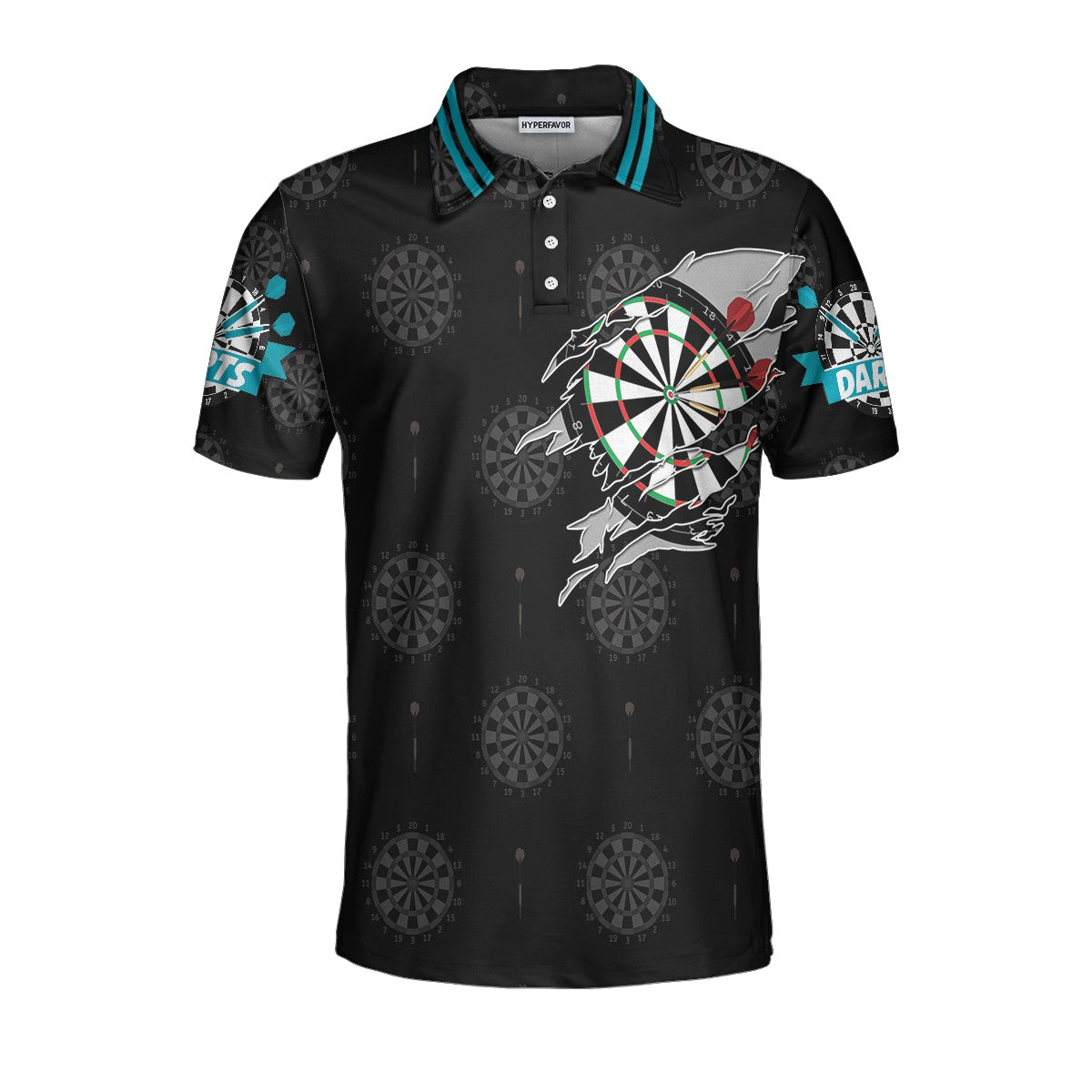 Born To Play Darts Shirt For Men Polo Shirt Black Darts Shirt Top Gift Idea For Male Darts Players