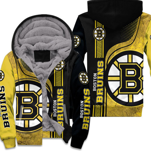 Boston Bruins Nhl 3D Fleece Hoodie