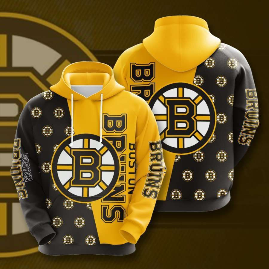 Boston Bruins No218 Custom Hoodie 3D All Over Print