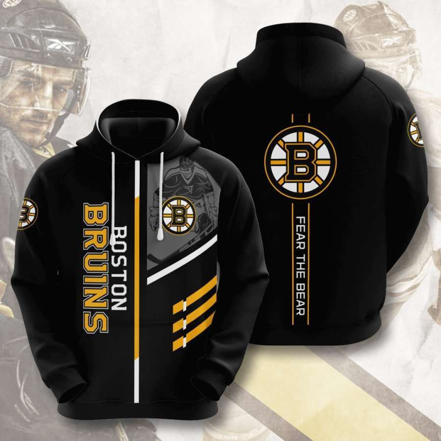 Boston Bruins No219 Custom Hoodie 3D All Over Print