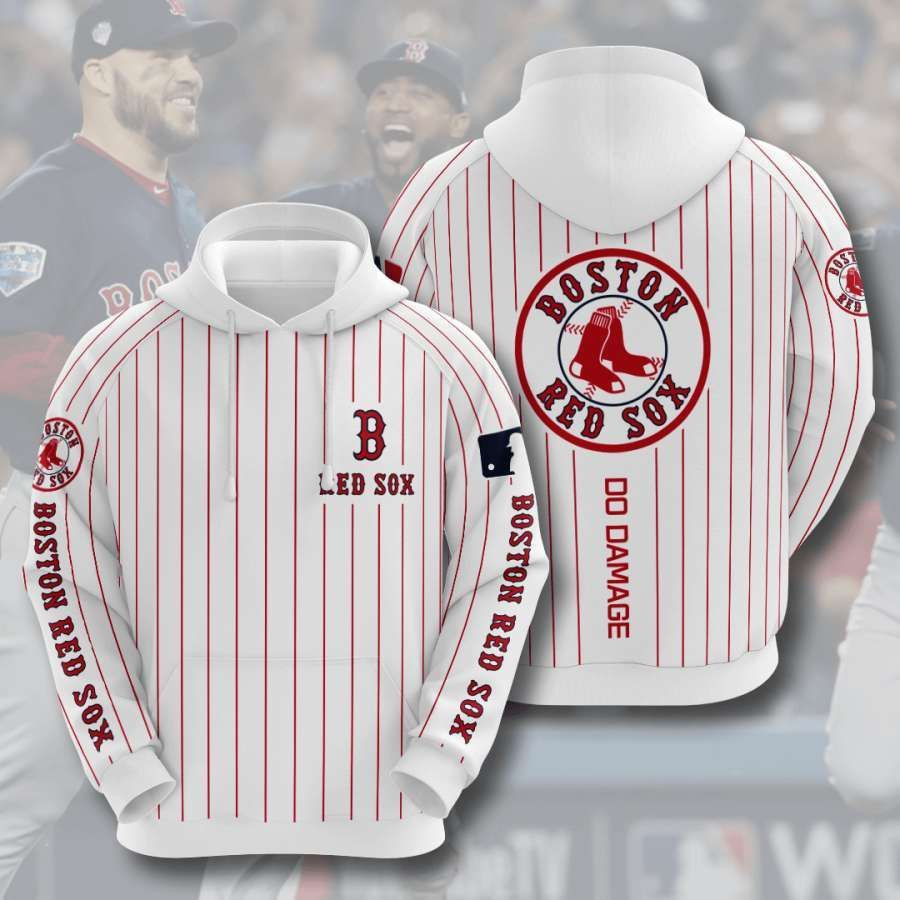 Boston Red Sox No234 Custom Hoodie 3D All Over Print
