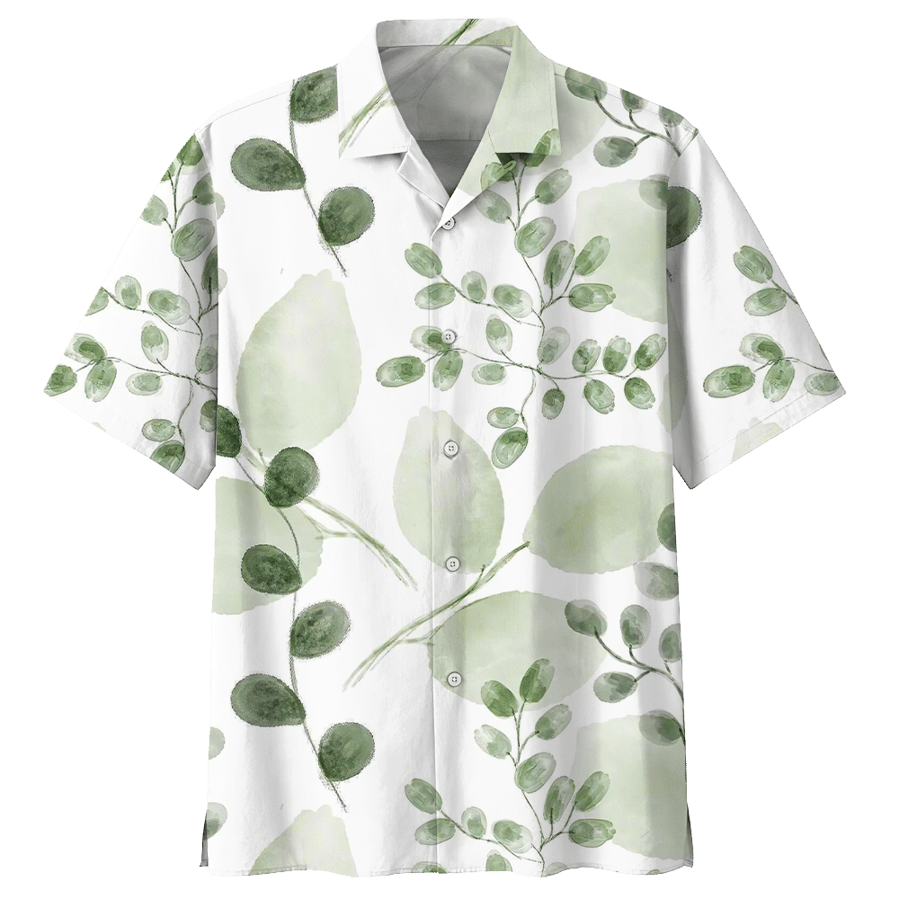 Botanical Hawaiian Shirt - Hawaiian Shirt For Men