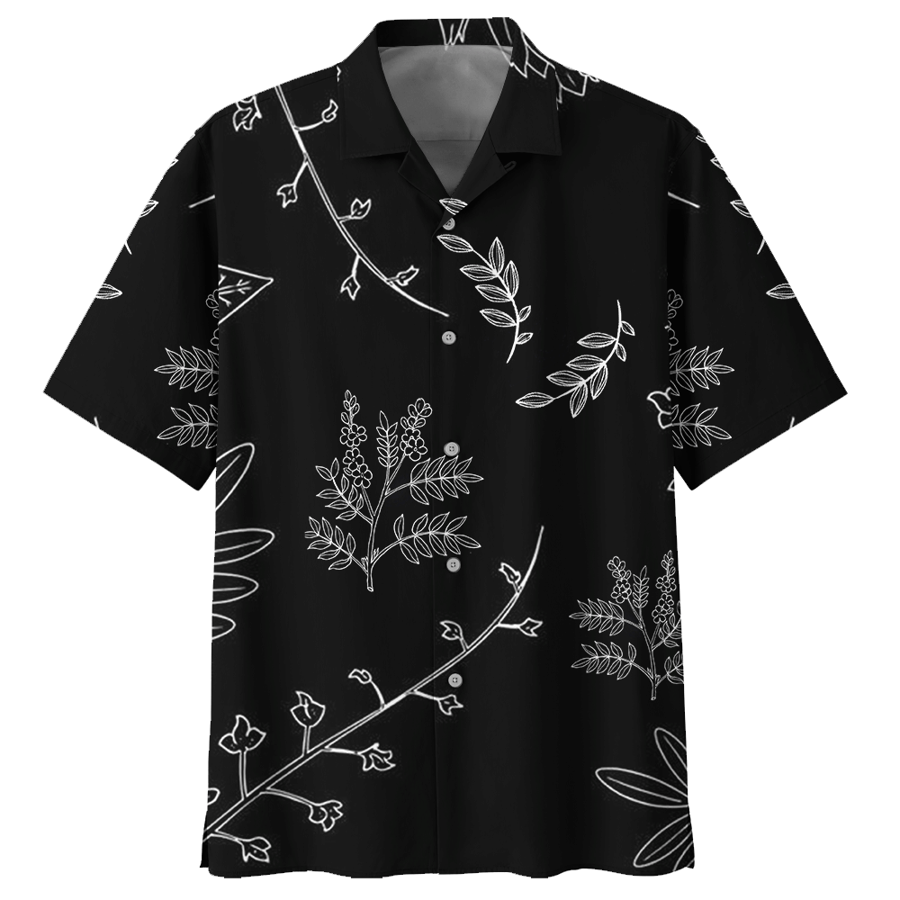 Botanical Hawaiian Shirt - Hawaiian Shirt For Men