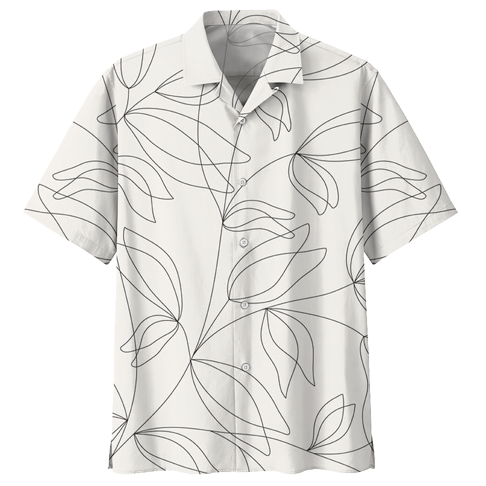 Botanical Hawaiian Shirt - Hawaiian Shirt For Men