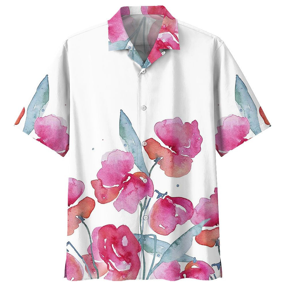 Botanical Hawaiian Shirt - Hawaiian Shirt For Men