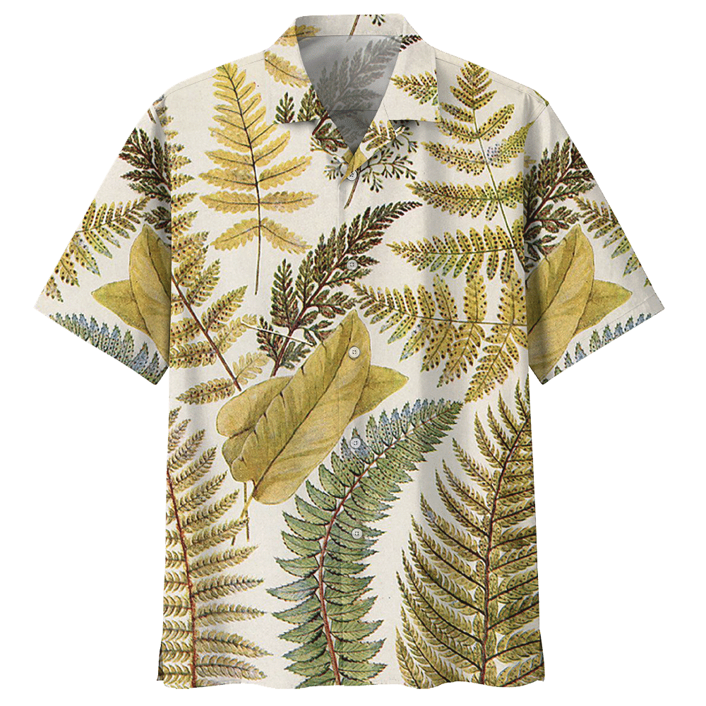 Botanical Hawaiian Shirt - Hawaiian Shirt For Men