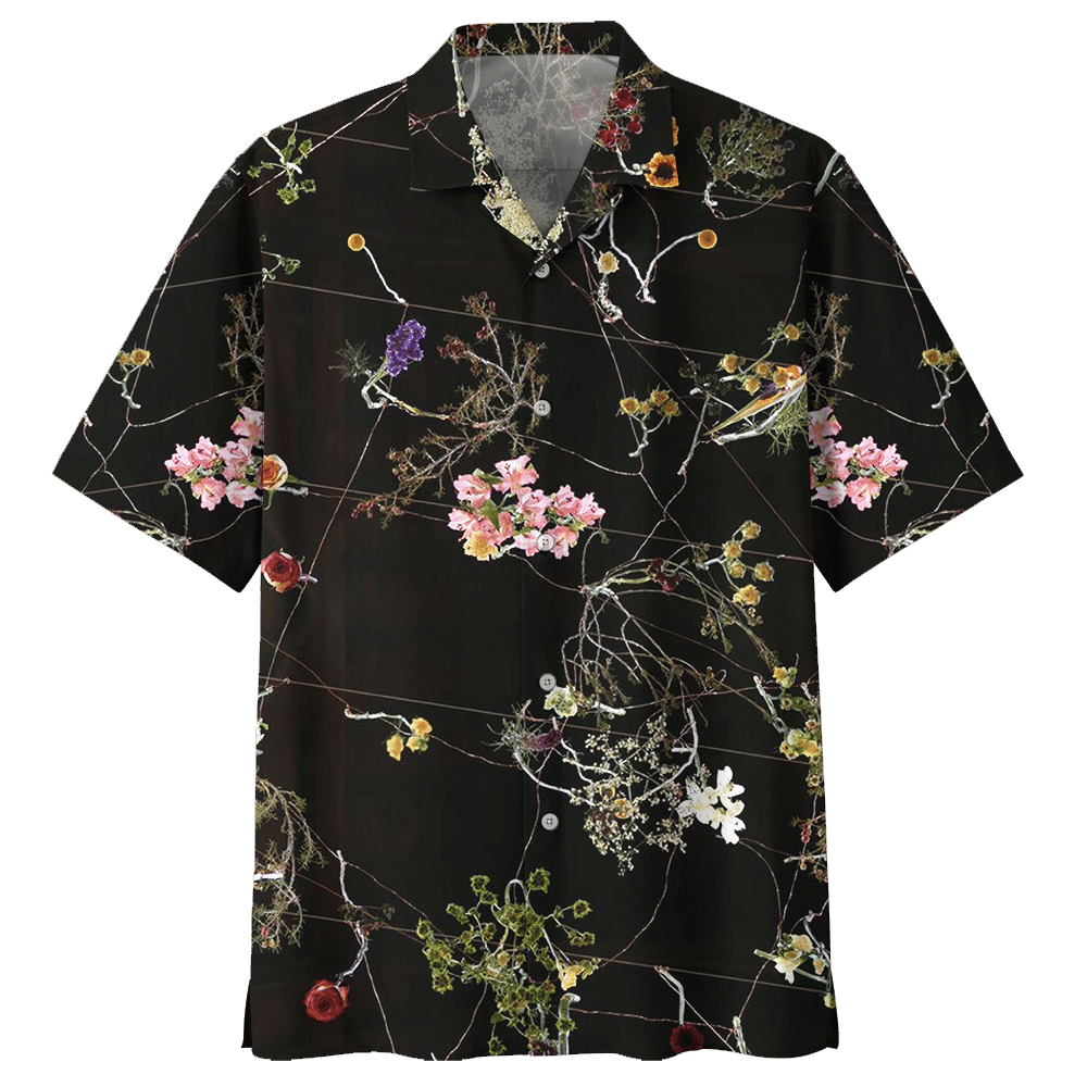 Botanical Hawaiian Shirt - Hawaiian Shirt For Men