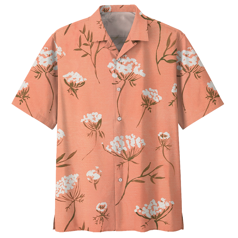 Botanical Hawaiian Shirt - Hawaiian Shirt For Men