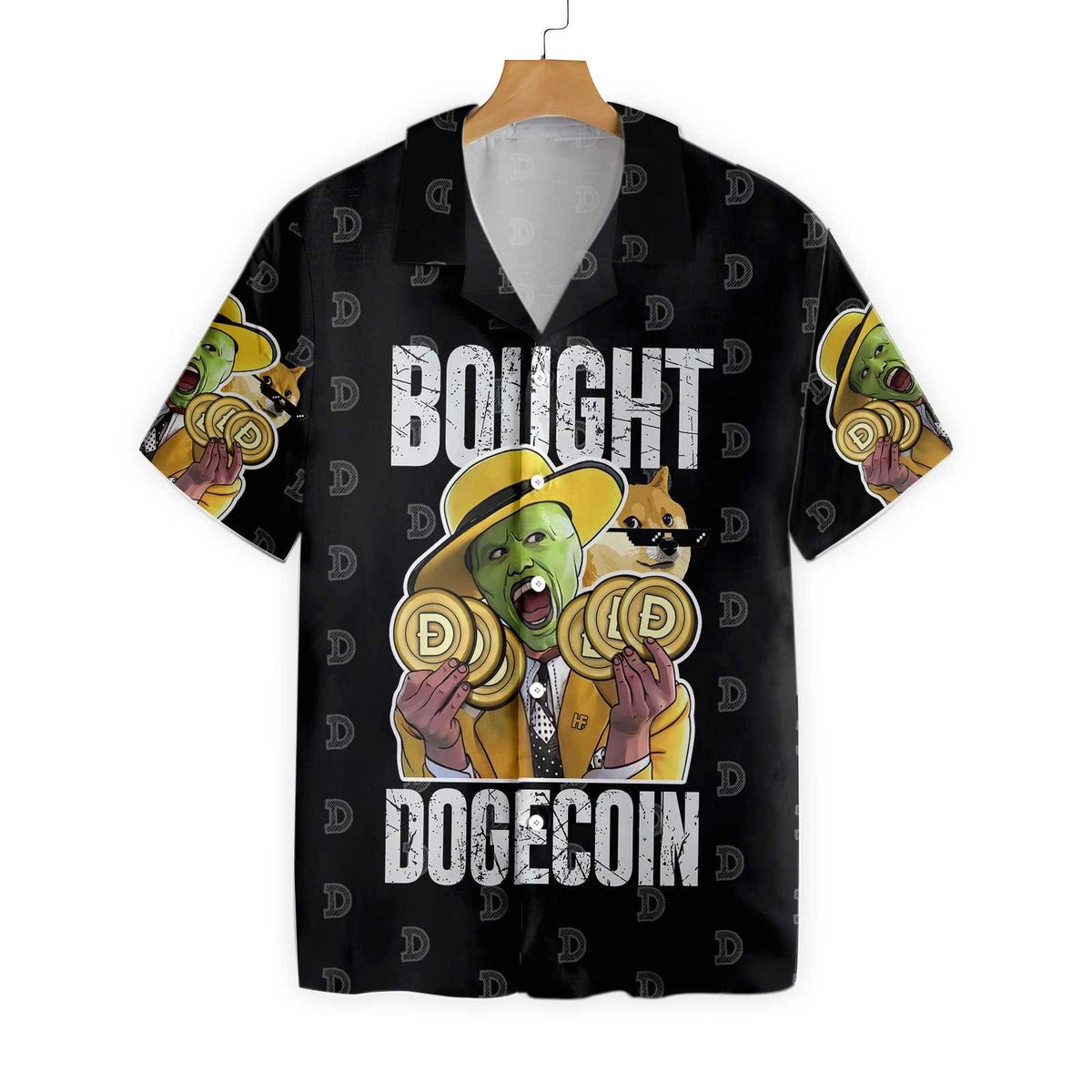 Bought Dogecoin Hawaiian Shirt