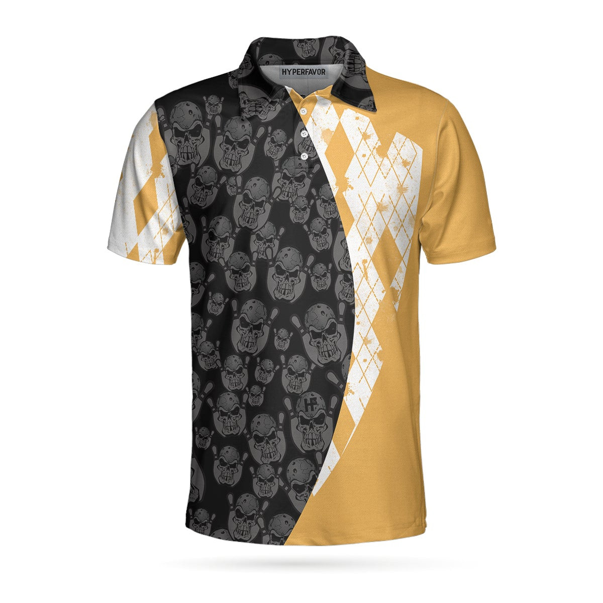 Bowling Dad Like A Normal Dad But Cooler Polo Shirt Argyle Pattern Bowling Polo Shirt For Bowler Dad