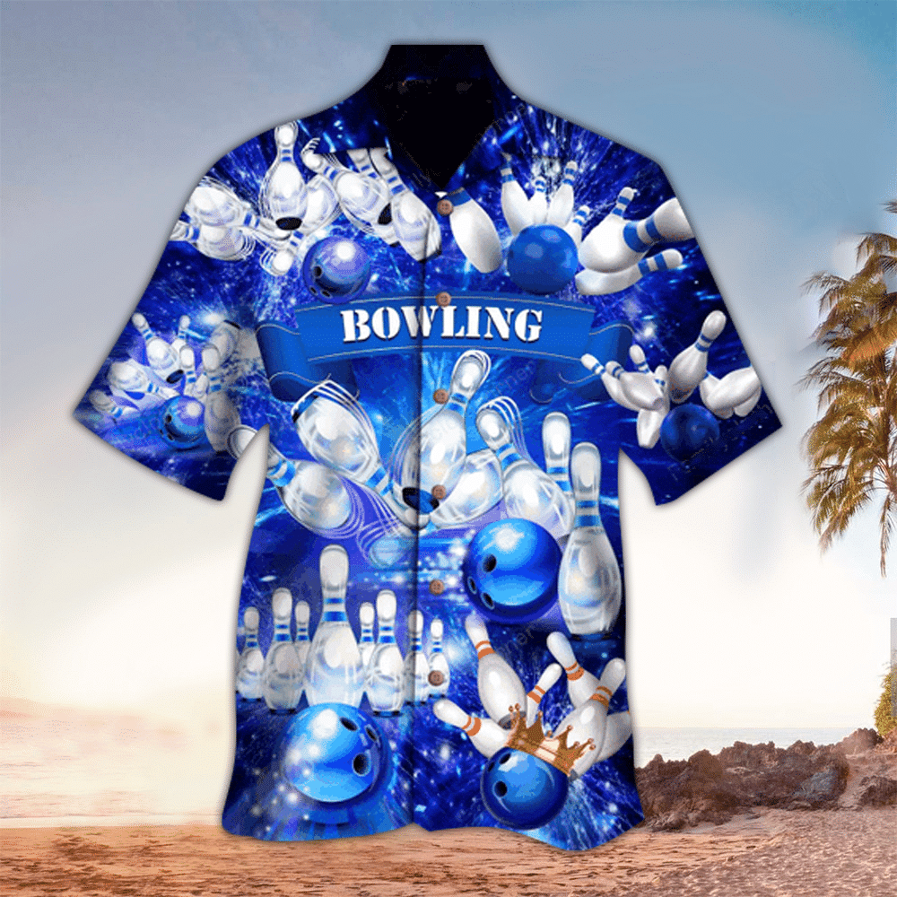 Bowling Hawaiian Shirt Bowling Shirt For Bowling Lover Shirt For Men and Women