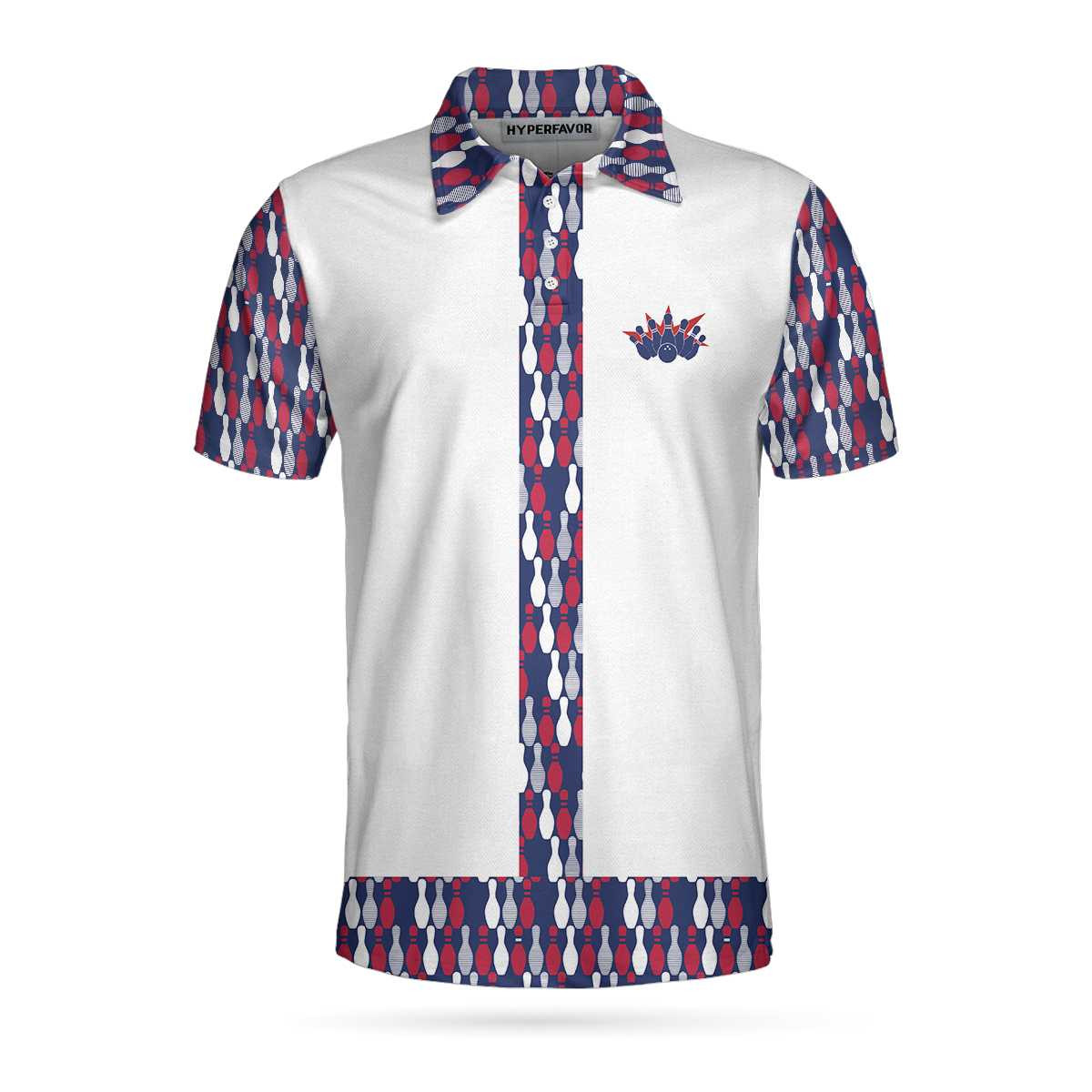 Bowling Makes Me Happy The Ten Pin Not So Much Men Polo Shirt Best Bowling Polo Shirt Design For Male