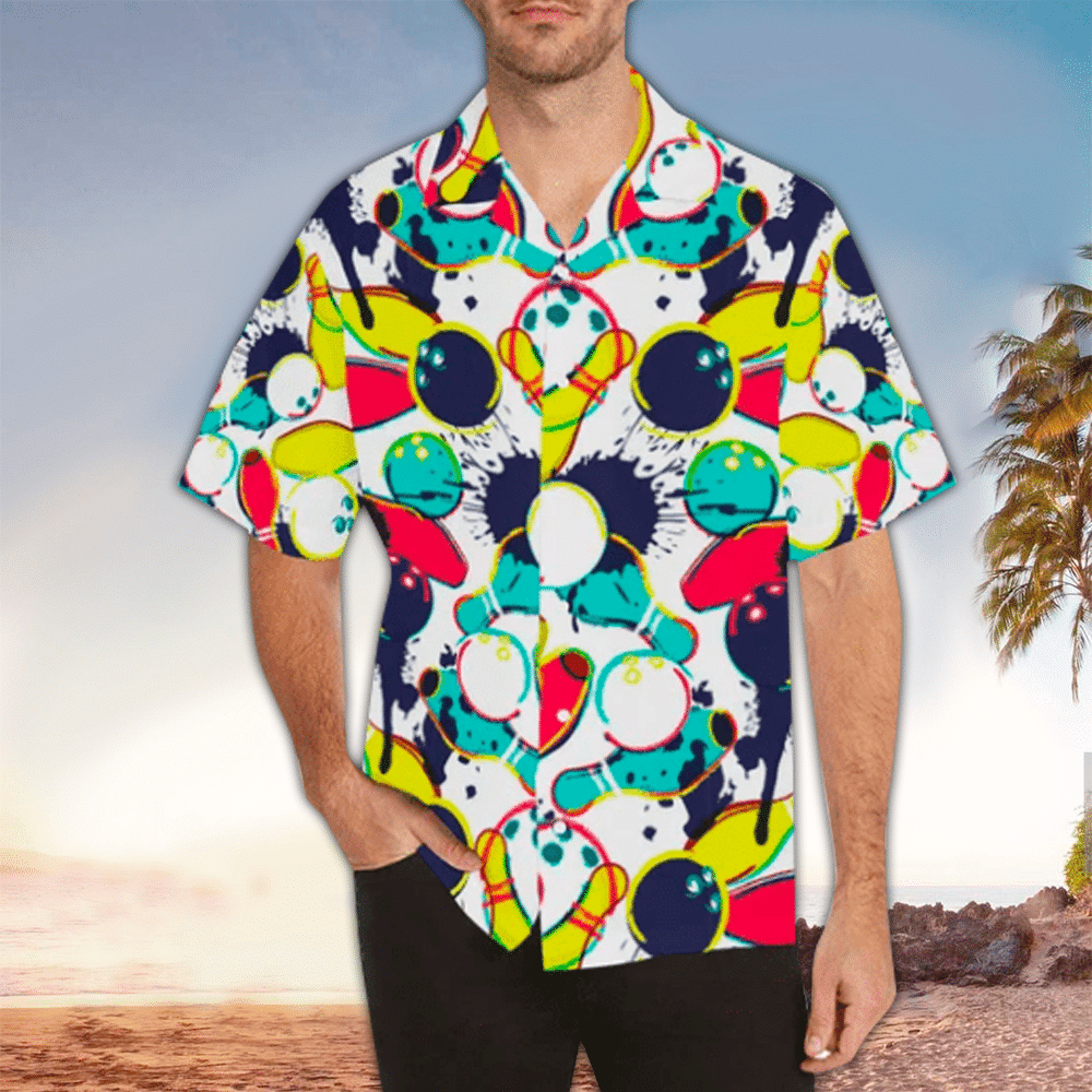 Bowling Shirt Bowling Hawaiian Shirt For Bowling Lovers Shirt For Men and Women