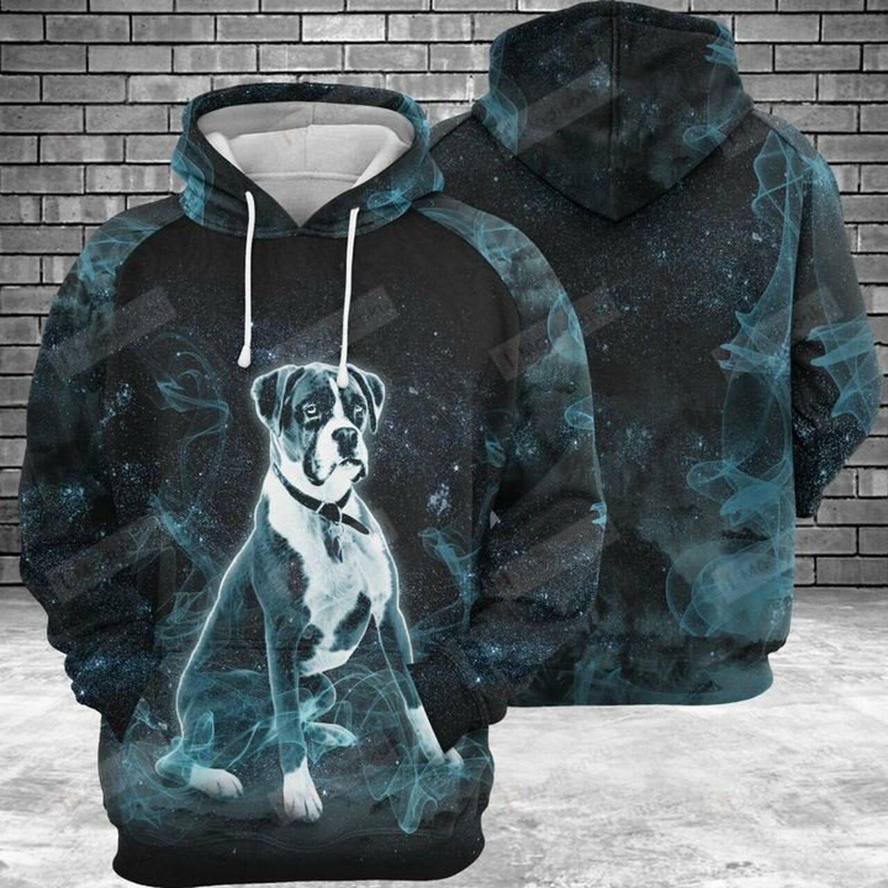 Boxer Galaxy For Unisex 3d All Over Print Hoodie